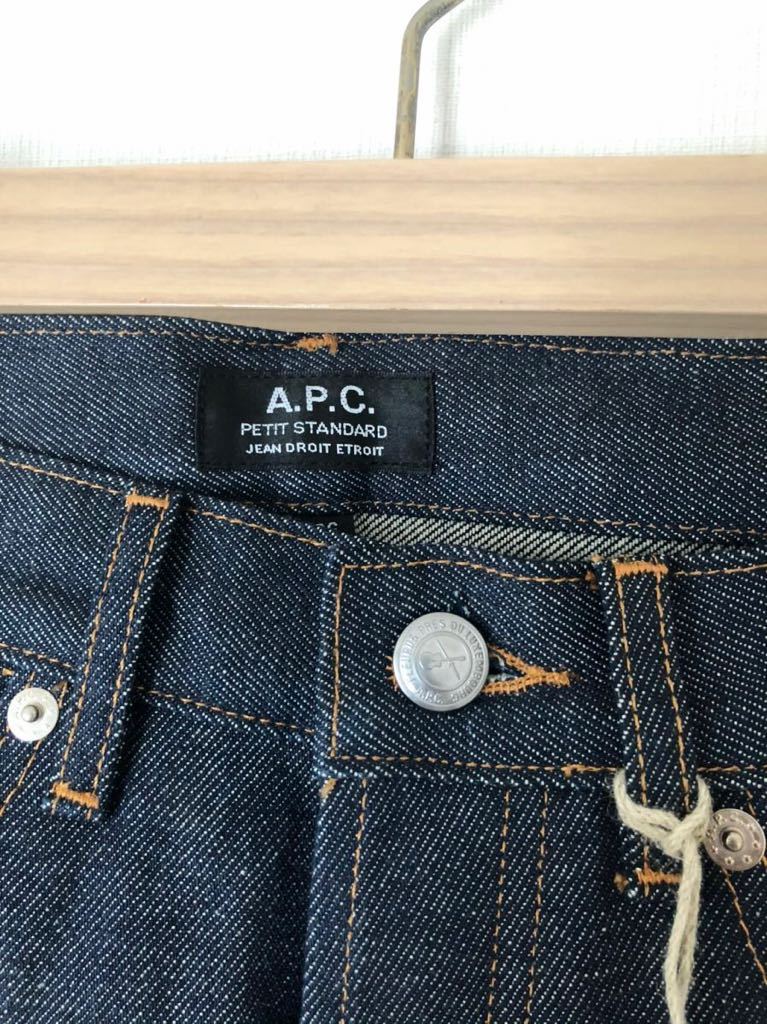 A.P.C. アーペーセー PETIT STANDARD デニムパンツ 26 インディゴ_画像4