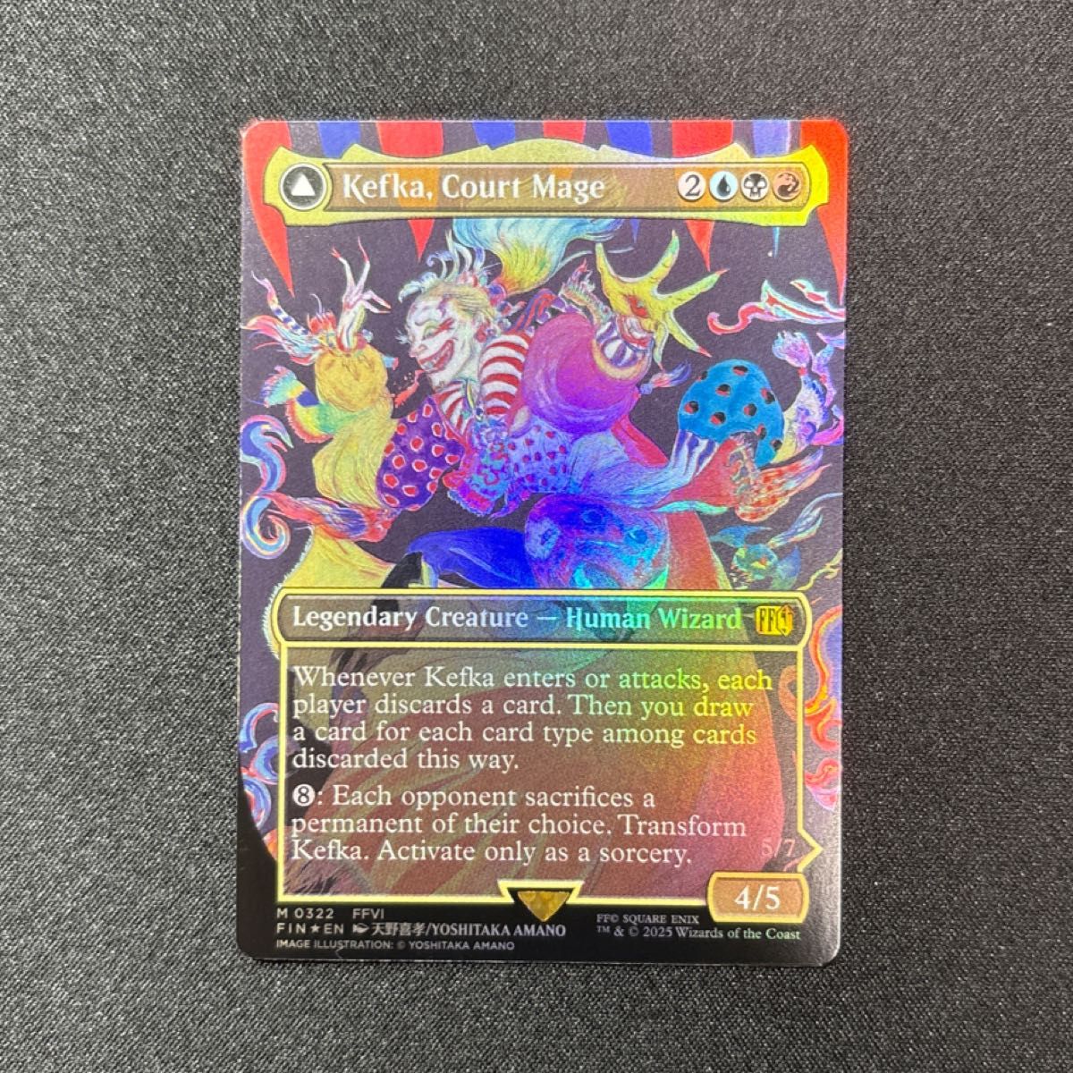 人造魔導士 ケフカ 天野絵 英語版 Foil MTG 人造魔導士 ケフカ foil 英語 天野絵|Yahoo!フリマ(旧