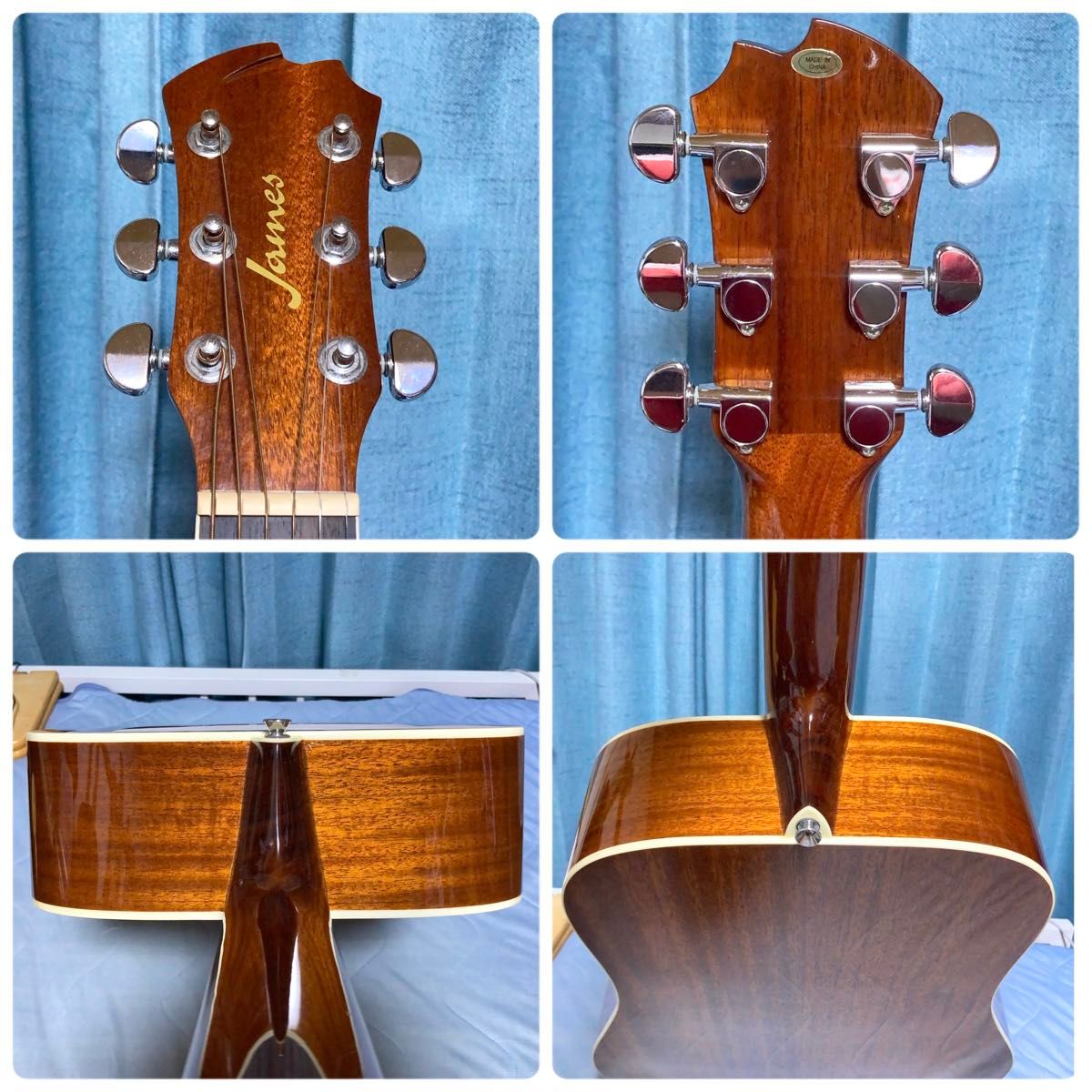 【GilIsans様】James(ジェームス) JD400 島村楽器 牛骨】James ジェームス JD400 島村楽器 【弾き易く調整 新品弦