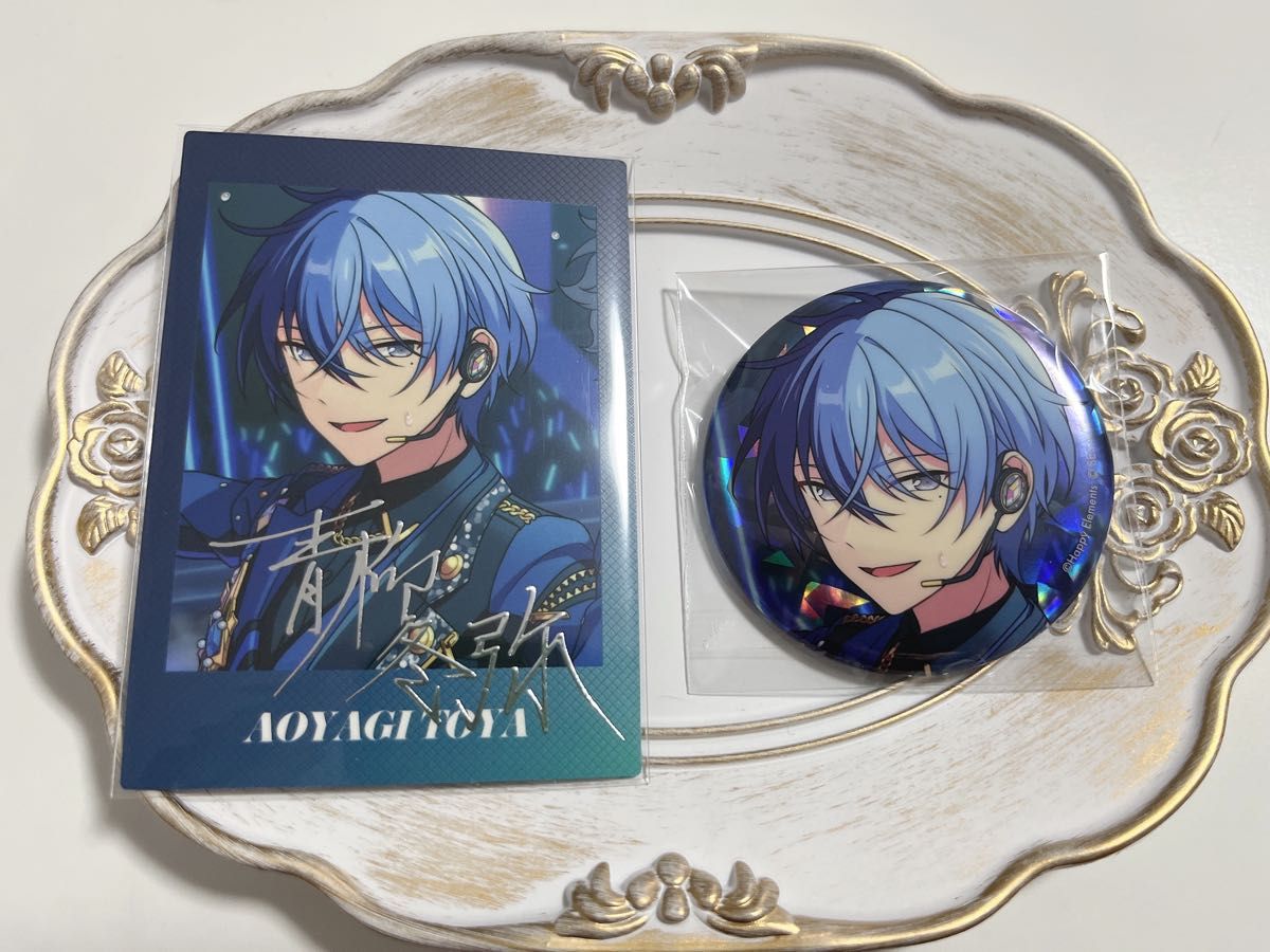 プロセカ メタリック缶バッジ 東雲彰人 青柳冬弥 コネライ あんスタ コラボ あんスタ あんさんぶるスターズ プロセカ プロジェクトセカイ