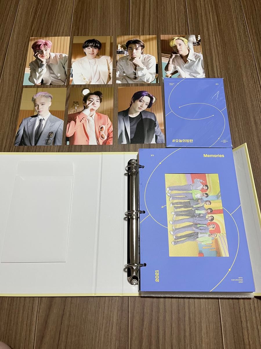 BTS MEMORIES メモリーズ2021 トレカ付き BTS メモリーズ 2021 デジタルコード無 トレカ無 付属品のみ