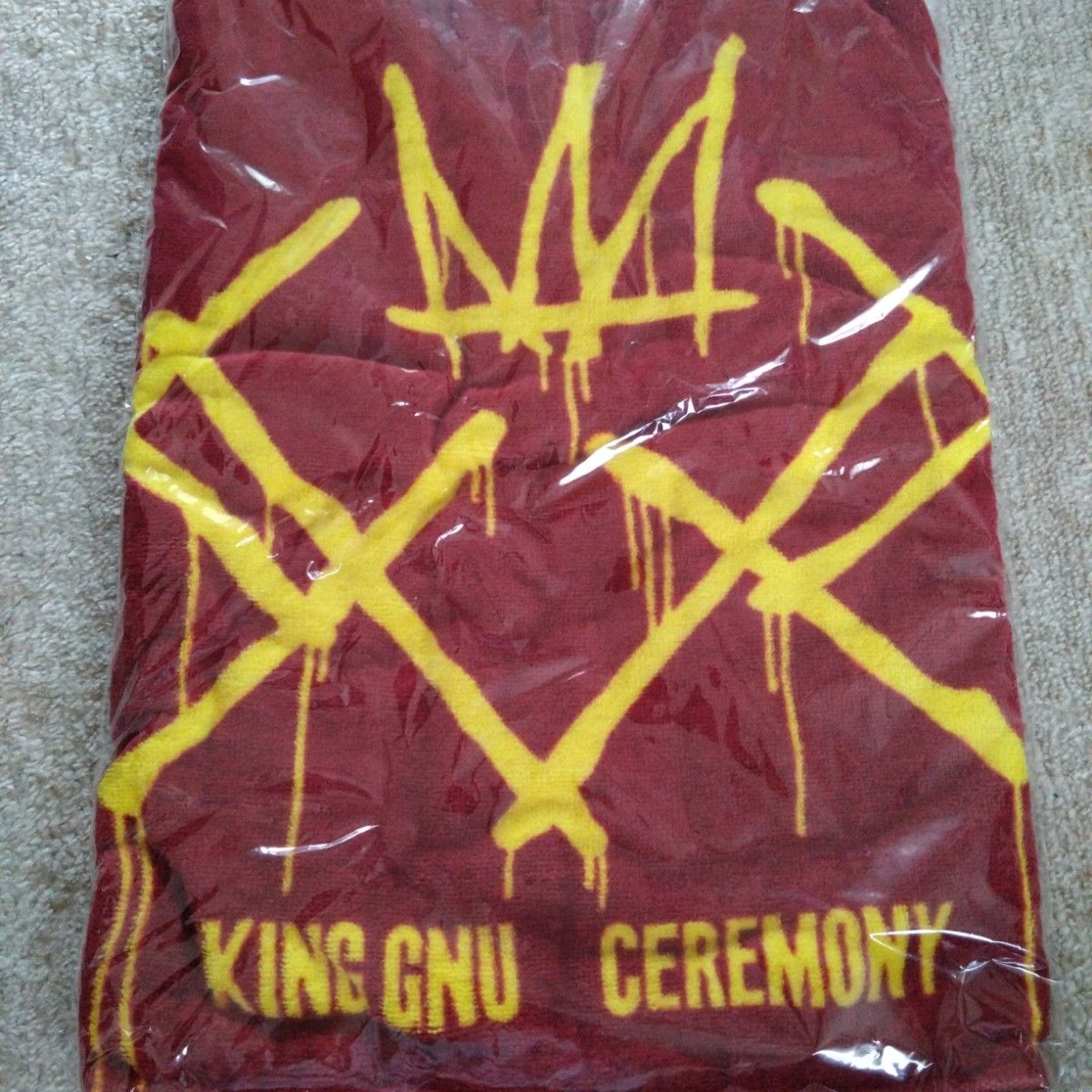 CEREMONY KING GNU タオル King Gnu