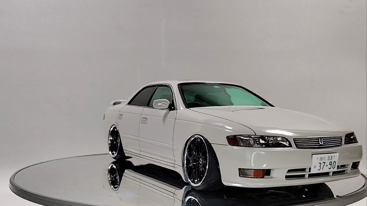 フジミ模型 プラモデル 1/24 90マークⅡグランデ 完成品