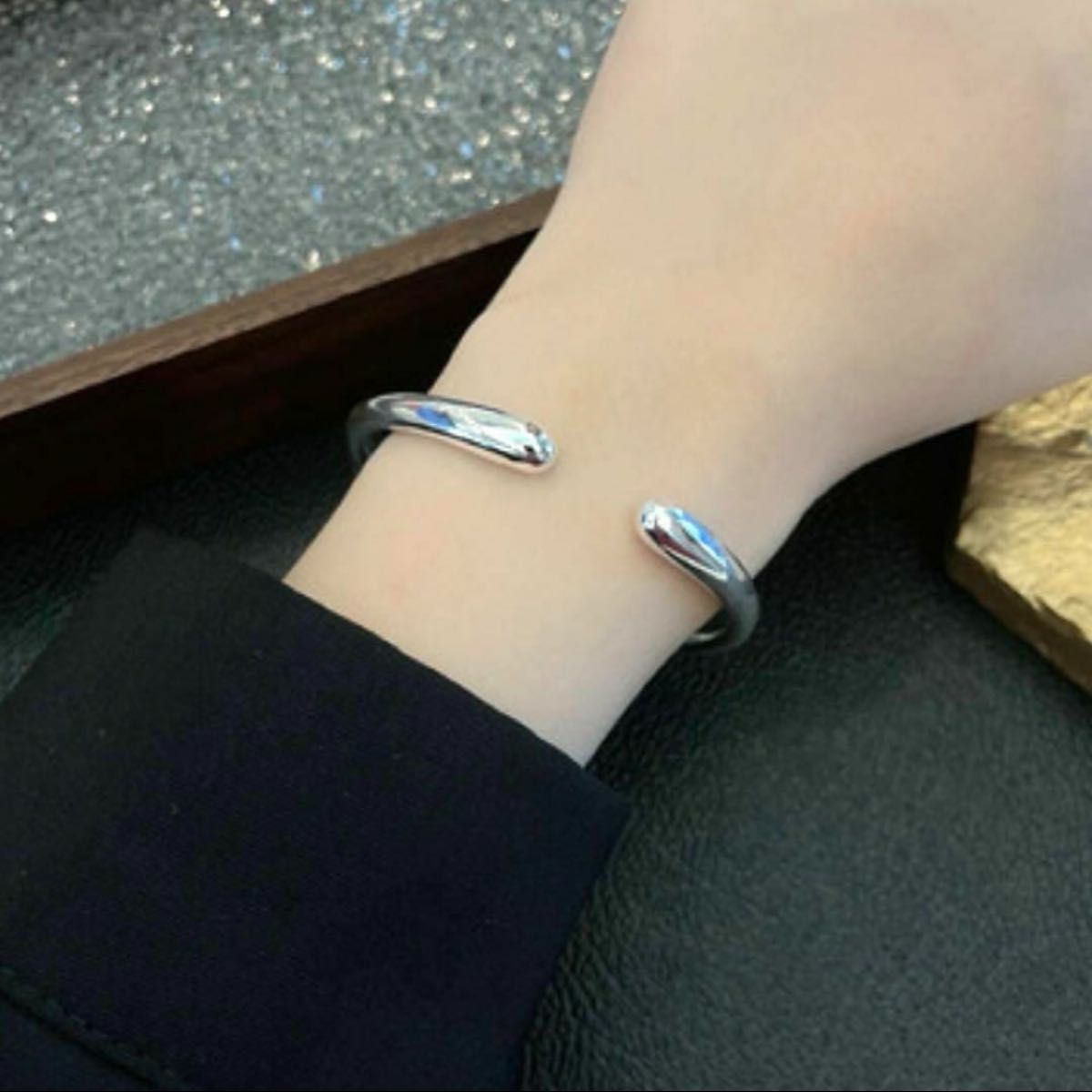 新品 シルバーバングル ユニセックス sv925 ブレスレット シンプル シルバー バングル シンプル ブレスレット メンズ ユニセックス