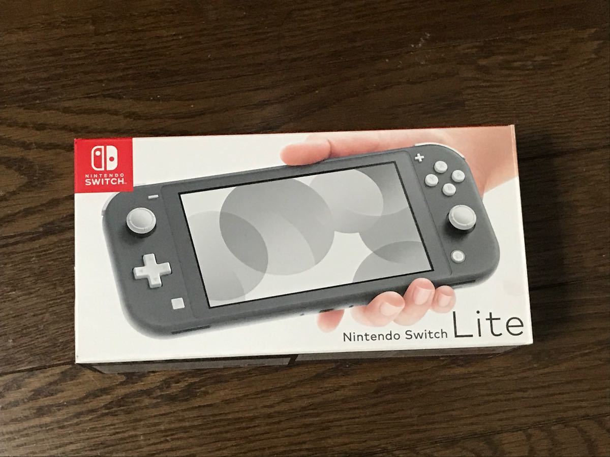 【新品美品】Nintendo Switch lite グレー