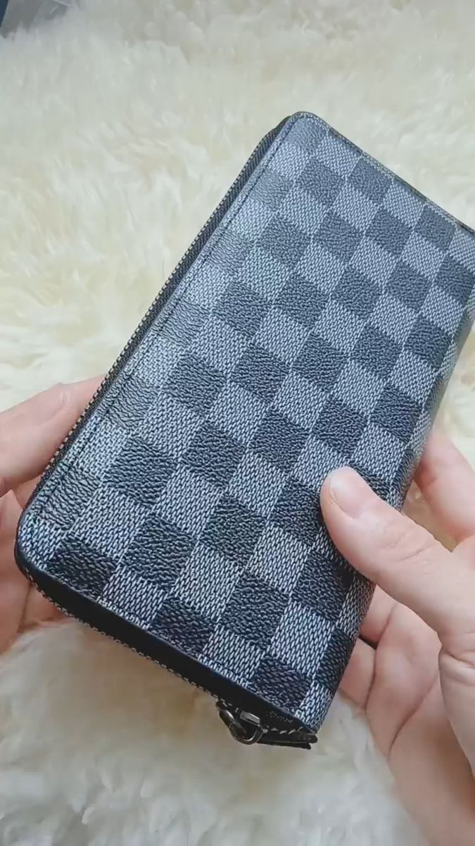 長財布 チェック 柄 メンズ