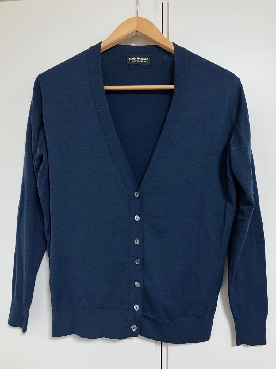 JOHN SMEDLEY ジョンスメドレー カーディガン S 4119424D0088 JOHN SMEDLEYジョンスメドレーのカーディガン 送料無料 Sサイズ