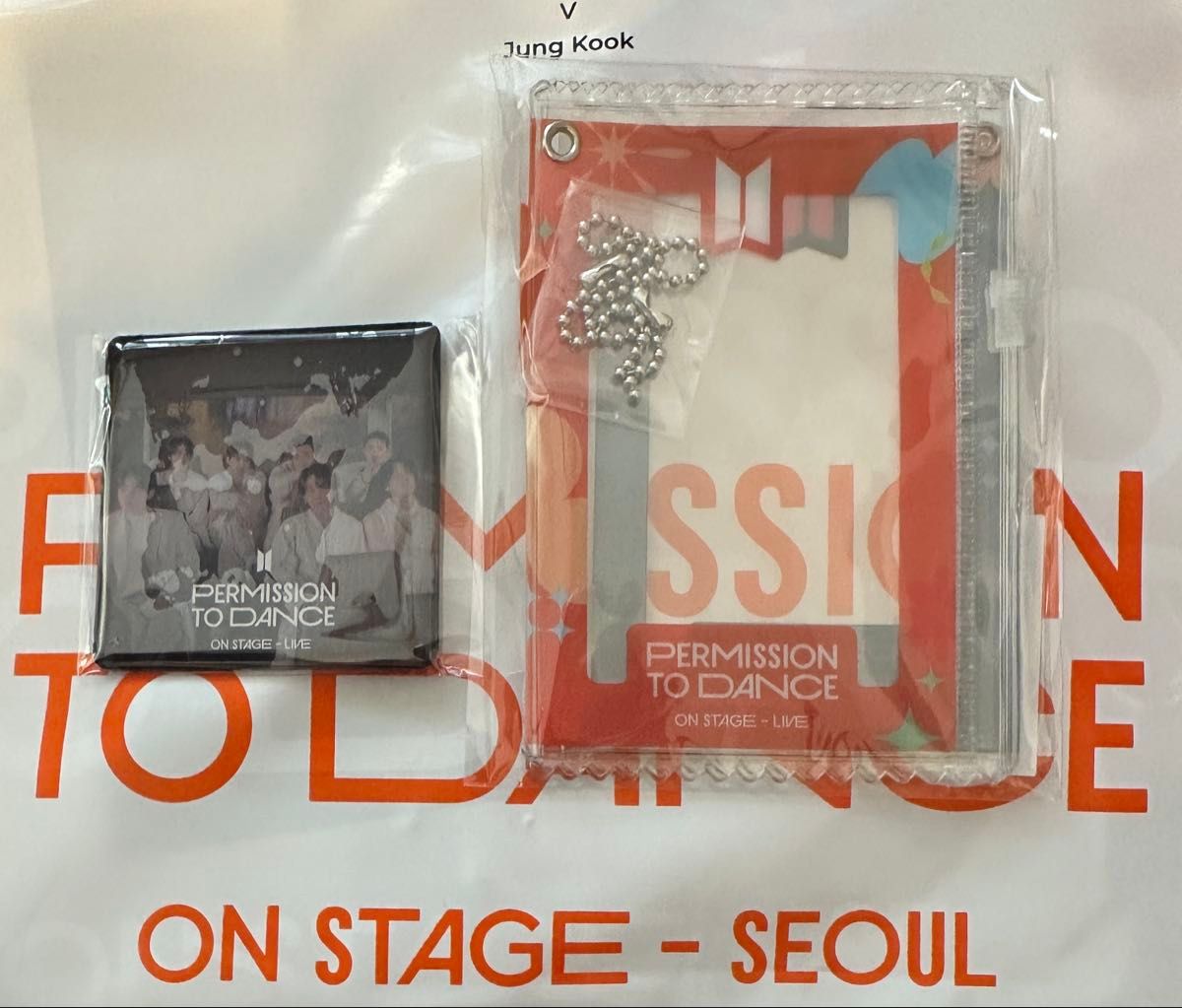 【ちむちむ様】BTS BEHIND THE STAGE フォトカード セット BTS PERMISSION TO DANCE ONSTAGE - LIVE グローバル特典