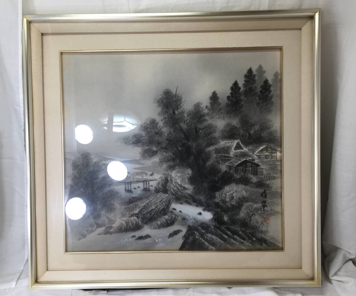 堀江晴翠 水墨山水 水墨画 風景画 日本画 額装 Product Details Yahoo Auctions Japan Proxy Bidding And Shopping Service From Japan