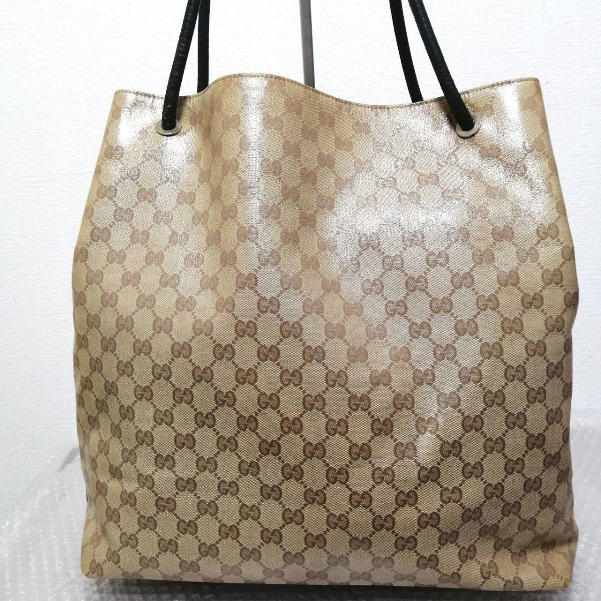 VIP【関税送料無料】希少 グッチ GUCCI トートバッグ ベージュ 新出品3日間限定SALE【A4収納可】GUCCI グッチ GG トートバッグ