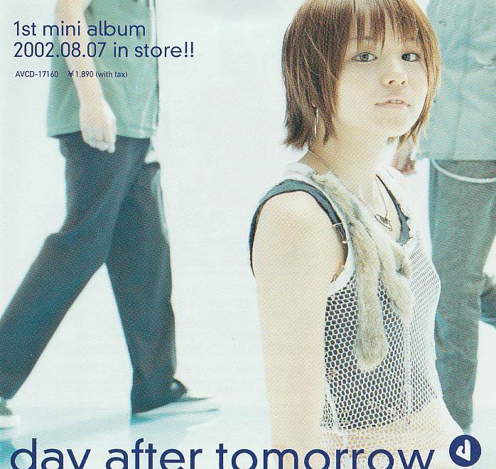 misonoさん所属　day after tomorrow　CDサイズのチラシ　Ｏ_画像1