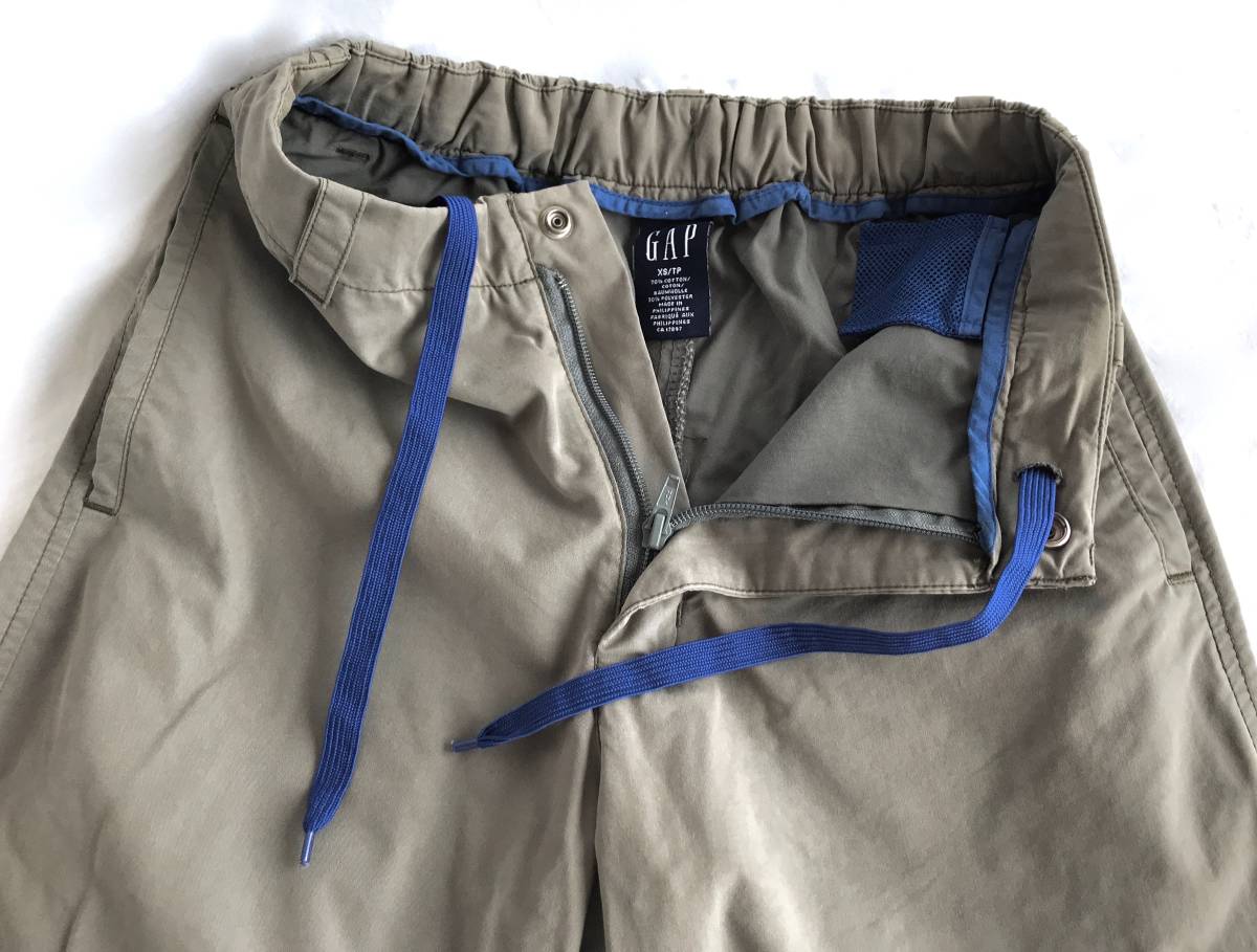 Gap Gap укороченные брюки женский XS серый немного - li. есть коврик ткань шорты шорты низ купальный костюм бассейн море E594