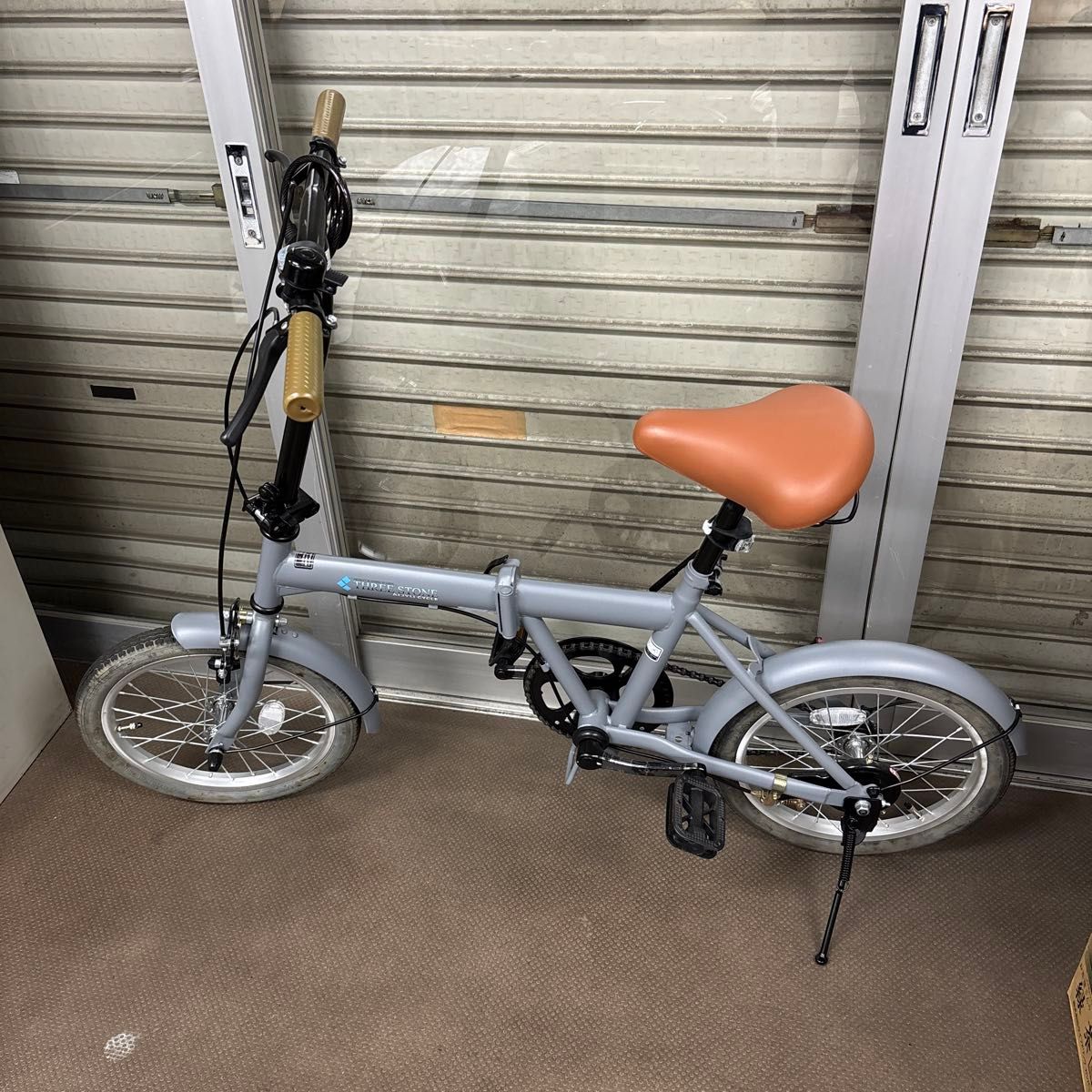 試走しただけです 引き取り限定です 折りたたみ自転車 16インチ KCD製 試走しただけです 引き取り限定です 折りたたみ自転車 16インチ