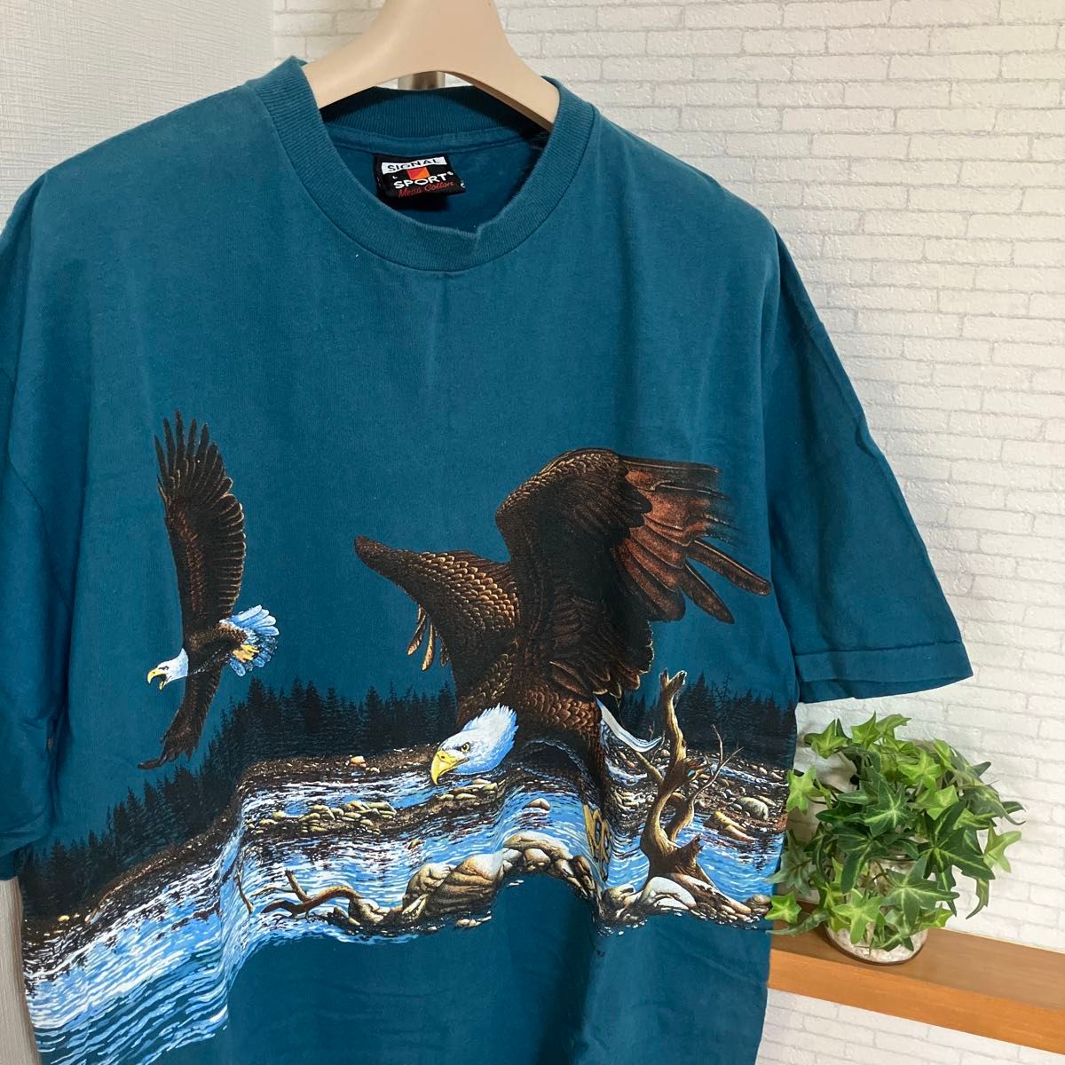 超レア！巨大BIG 70's〜ネイティブアメリカン イーグル鷲USA