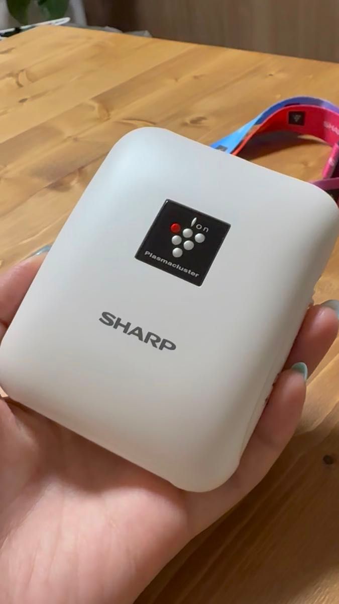 SHARP シャープ プラズマクラスターイオン発生機 IG-NM1S-W ホワイト 小型 モバイル 卓上