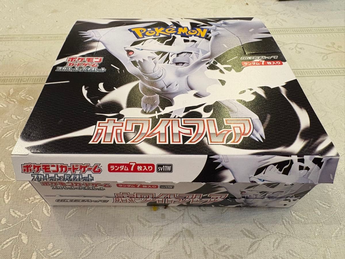 ホワイトフレア 1BOX ペリペリ無し ホワイトフレア シュリンク無し ペリペリ無し 1BOX|Yahoo
