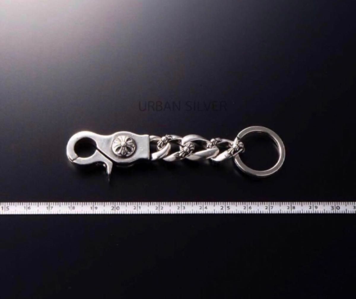 クロムハーツ 925シルバー フック型キーホルダー クロムハーツ 925シルバー フック型キーホルダー クロムハーツ