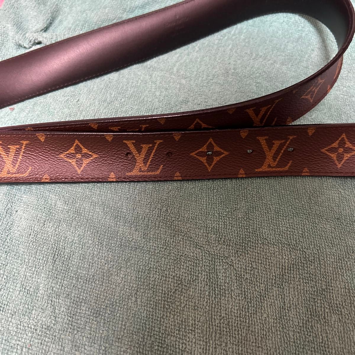 Louis Vuitton レザー ベルト ブラウン LOUIS VUITTON ベルト ブラウン|Yahoo!フリマ(旧PayPayフリマ)