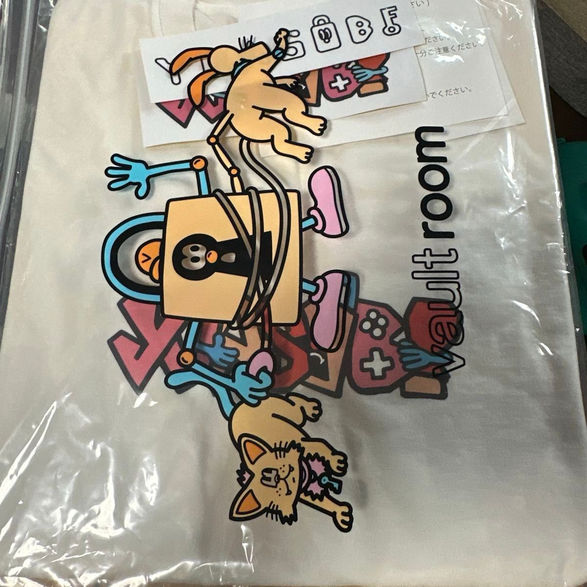 【限定】YOASOBI×vaultroom Tシャツ Mサイズ オフホワイト 限定】YOASOBI×vaultroom Tシャツ Mサイズ オフホワイト|Yahoo