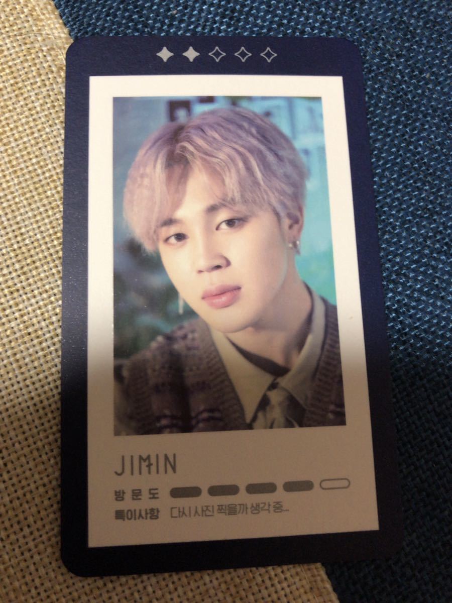 NEW ARRIVAL】 BTS MAGIC SHOP 韓国 ゲストブックカード テヒョン