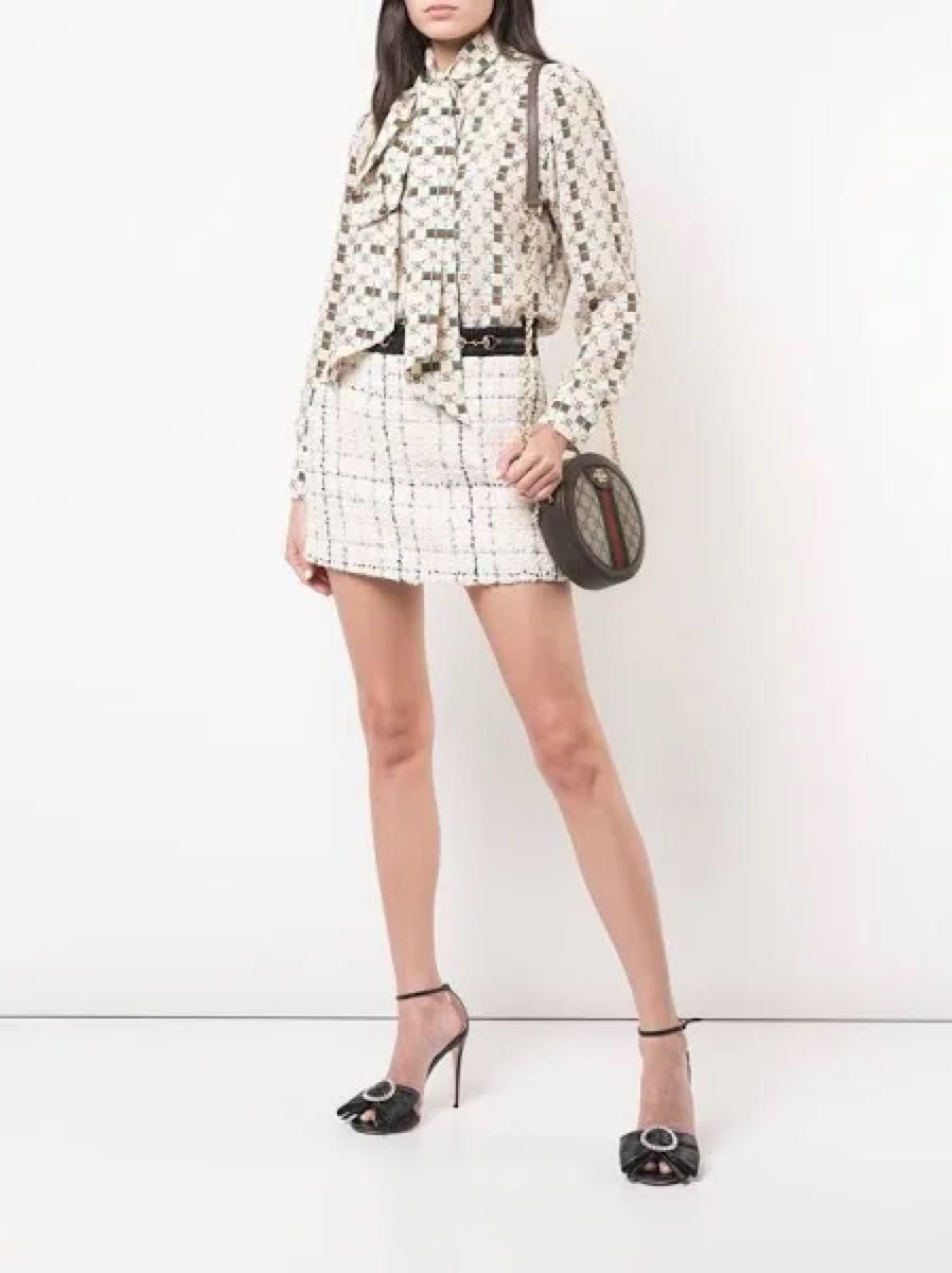 【GUCCI】オフィディア ミニラウンドショルダーバッグ 未使用 GUCCI オフィディア GG ミニラウンド ショルダー バッグ