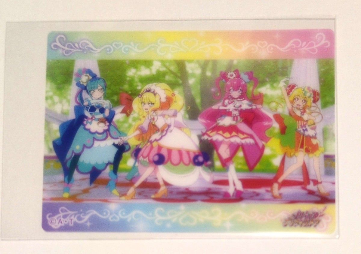 プリティストア ポイントカード 85pt プリキュア プリキュア プリティストア ポイントカード クリアカード