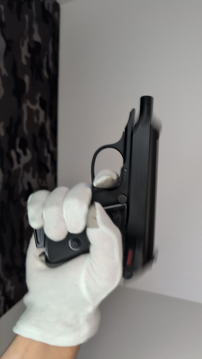 MARUZEN 未使用PPK、PPK/S用サイレンサー/可変ホップバレルセット&PPK本体&未使用予備マガジン付 007使用モデル