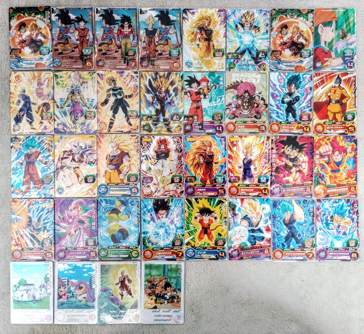 ドラゴンボールヒーローズ 旧弾 SR CP まとめ スーパードラゴンボールヒーローズ SDBH CP・SR・P ・DA プロモ
