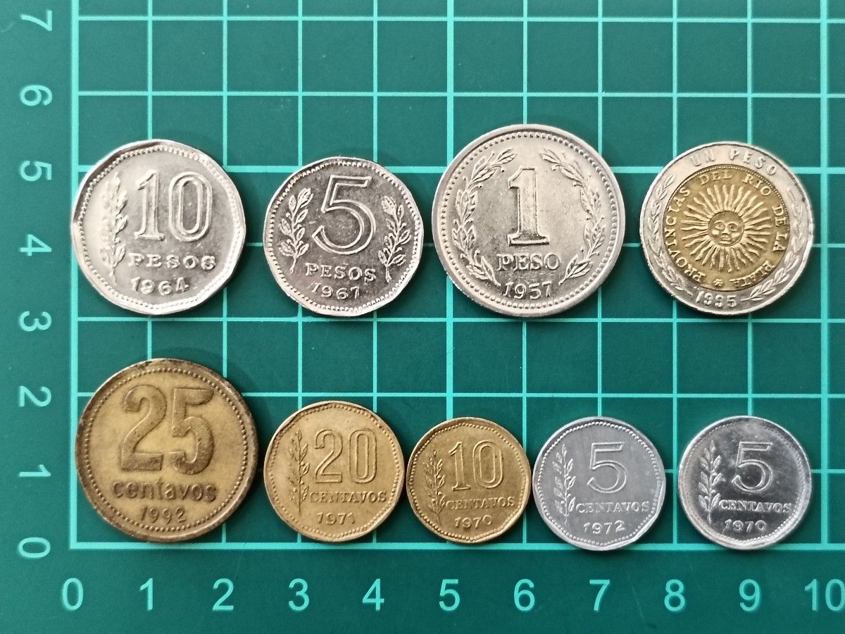 そ*ら様 外国コインまとめ コレクション 外国コイン 硬貨 古銭 アルゼンチン 硬貨 まとめ 外国 コイン 世界 古銭|Yahoo!フリマ