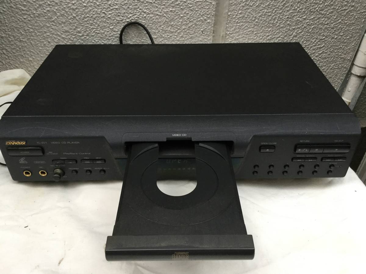 Victor ビクター　VIDEO CD PLAYER XLーSV1_画像3