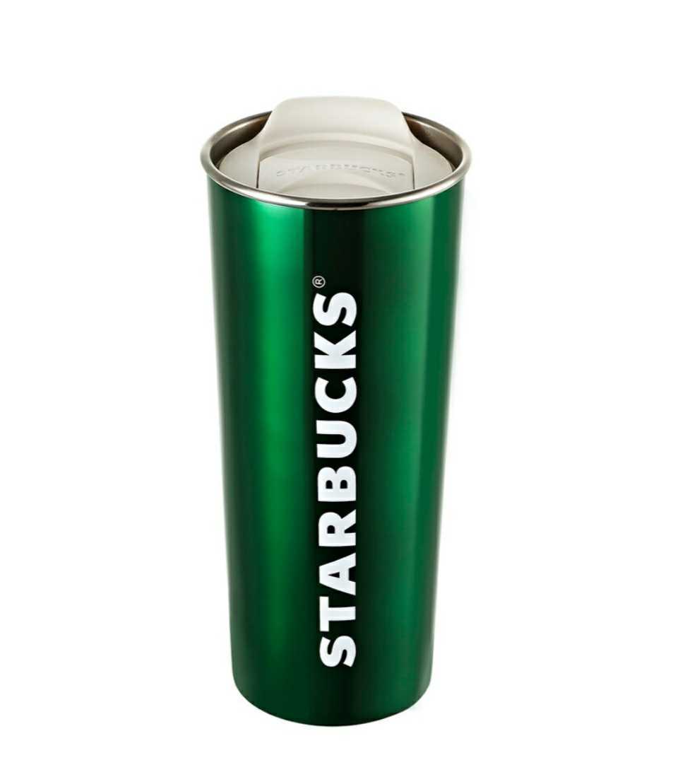 スターバックス スタバ 韓国 ステンレス タンブラー グリーン ワードマーク ステンレス STARBUCKS Togo 日本未発売 限定 ベンティ 591ml_画像1