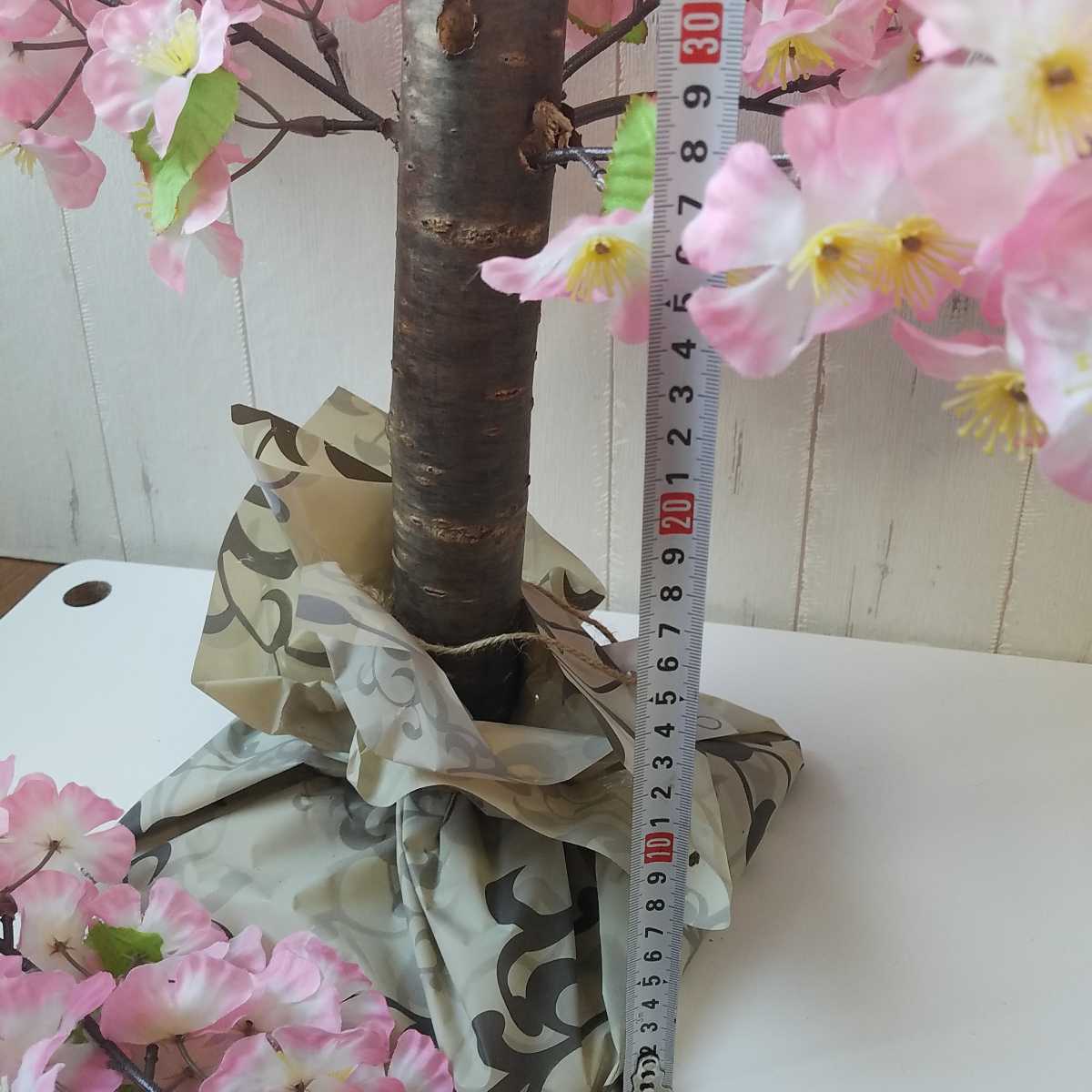造花桜の木！オブジェ！高さ約65～70センチ！送料込み！ラスト商品！