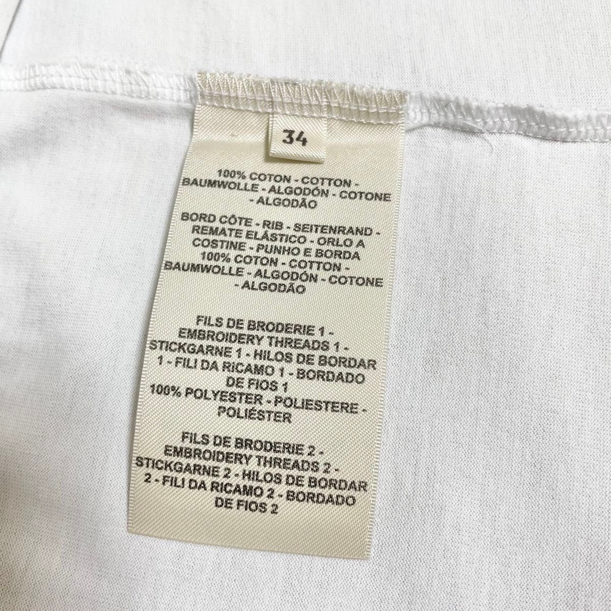 【一枚で決まる】HERMES H刺繍ポケットTシャツ 国内正規品 HERMES 23SS Tシャツ Hロゴ 刺繍ポケット エンブロイ