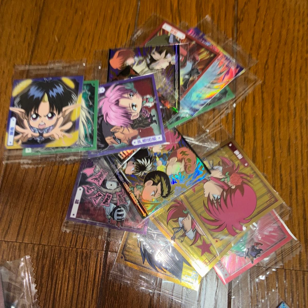 ウエハース シール ドラゴンボール 幽遊白書 ワンピース キングダム バンダイウエハース にふぉるめーしょん 150枚前後