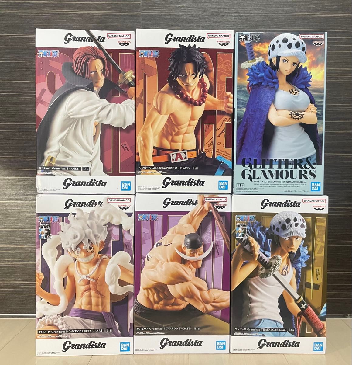 フィギュア ワンピース ルフィ ゾロ シャンクス 白ひげ 呪術廻戦 両面宿儺 ワンピースGrandista ルフィシャンクス 白ひげ エース
