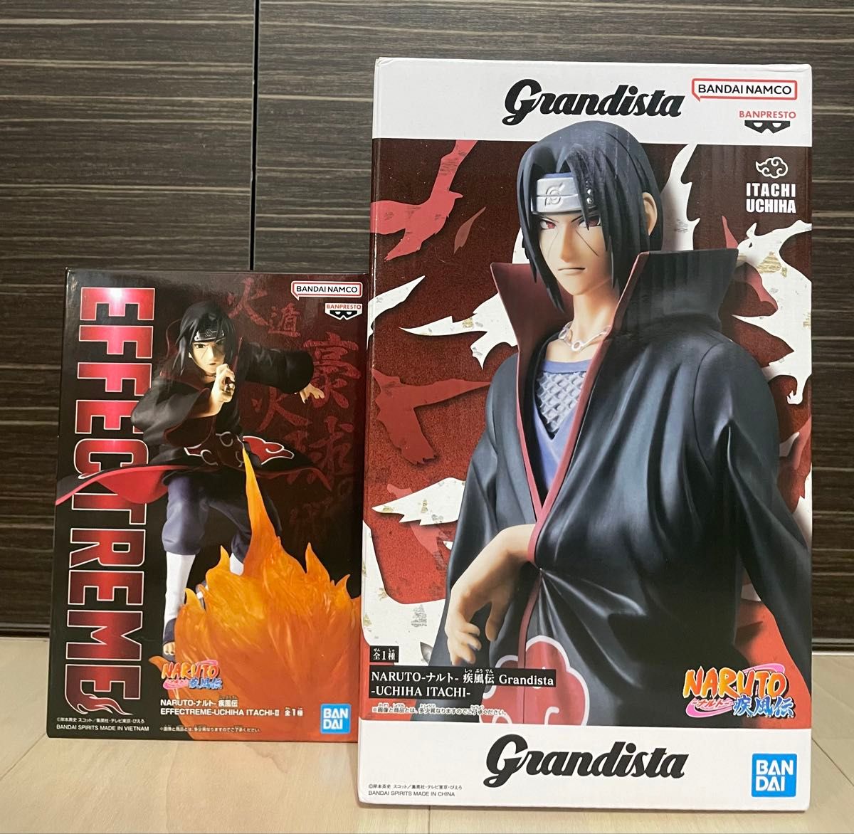 HF2542 未開封 NARUTO 疾風伝Gramdista ITACHI 5個 新品未開封】NARUTO 疾風伝 EFFECTREME-UCHIHA ITACHI-Ⅱ