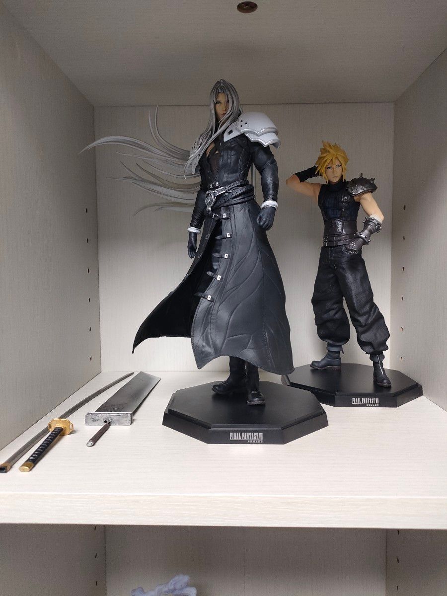 1番くじFF7シークレット込みクラウド セフィロス ファイナルファンタジー FF FF7 セフィロス フィギュア エンド賞