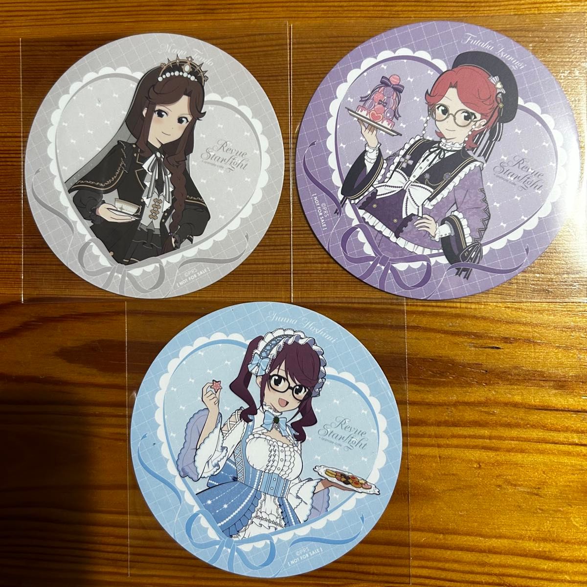真矢 クロディーヌ アクリルスタンド コースター アニメイトカフェ スタァライト 少女 歌劇 レヴュー スタァライト アニメイトカフェ アクリル