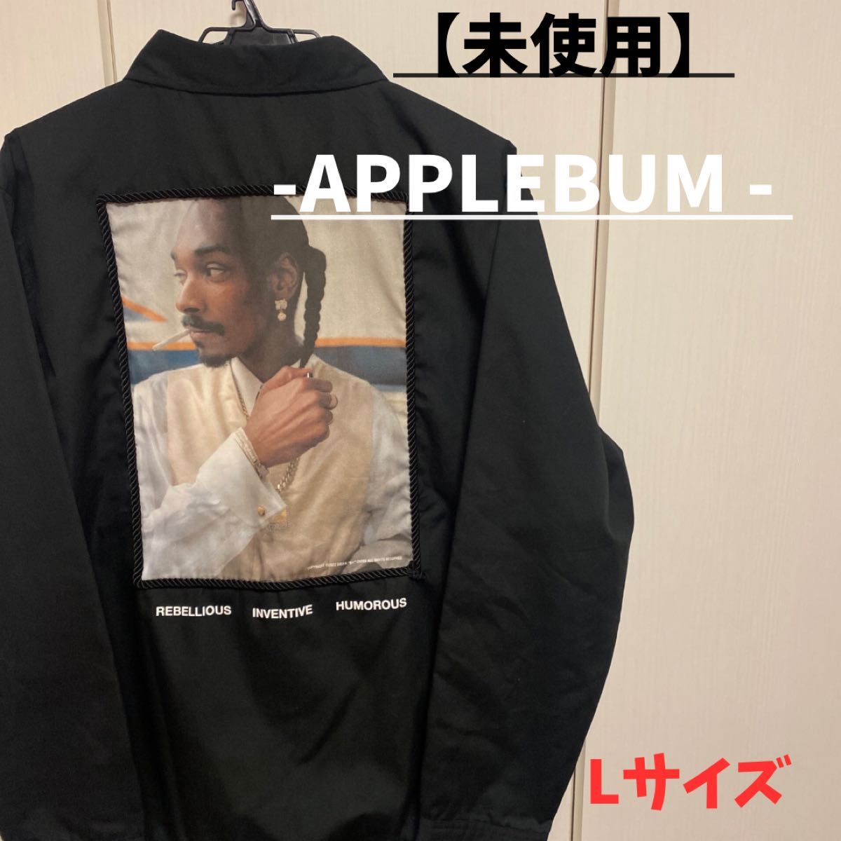APPLEBUM ジャケット Lサイズ APPLEBUM スヌープドッグ コーチジャケット 22ss|Yahoo!フリマ