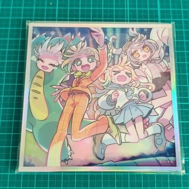 【本日発送】 とんずらいおっと アクリルジャケット色紙 ぶいすぽ ぶいすぽっ Nowplaying アクリルジャケット色紙 とんずらい