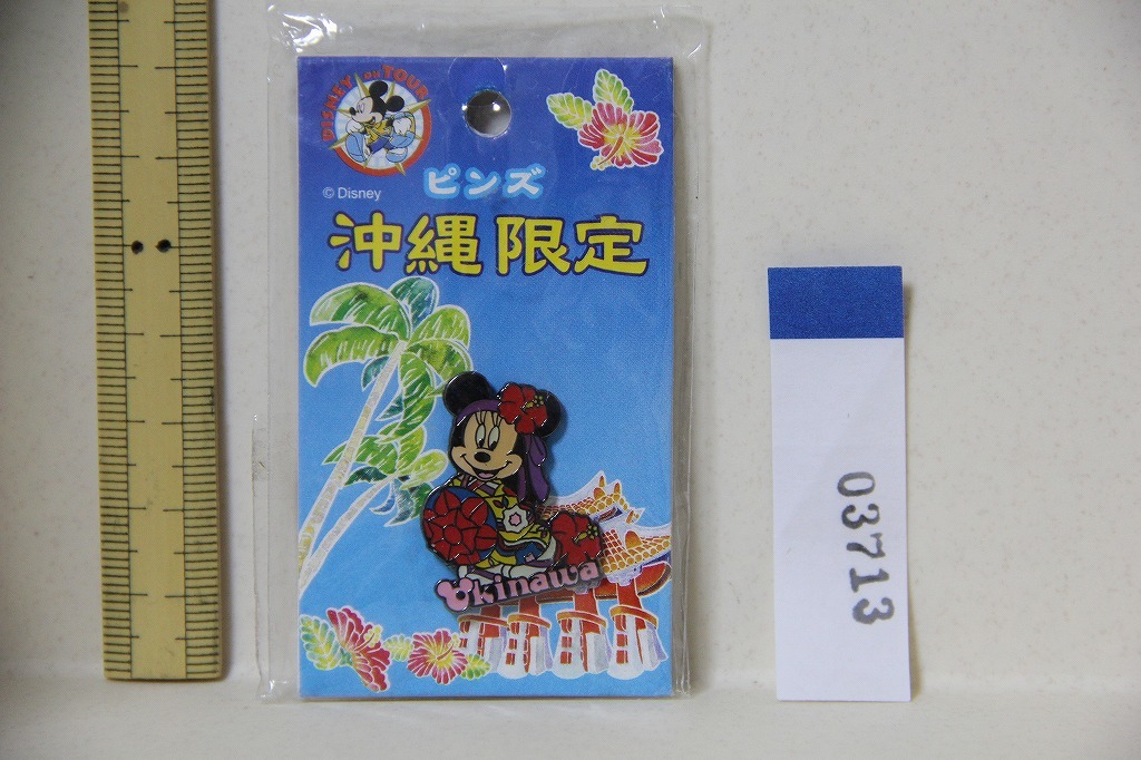 ヤフオク 沖縄 ミニー ピンバッジ 検索 お土産 観光 グッ