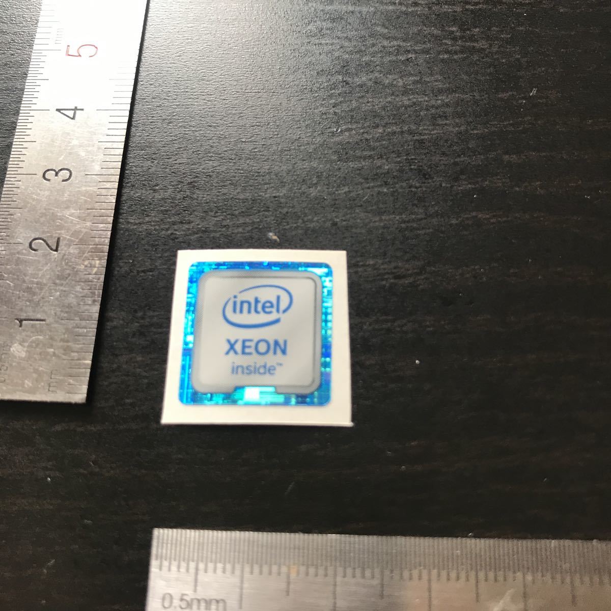 Intel XRON inside персональный компьютер  эмблема  наклейка @1862