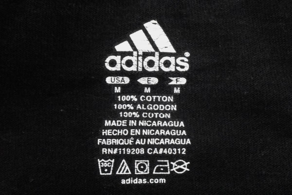 USA古着 adidas ルイビル大学 カージナルス ロゴ Tシャツ sizeM 黒 カレッジ スポーツ チーム アディダス アメリカ アメカジ 海外の画像3