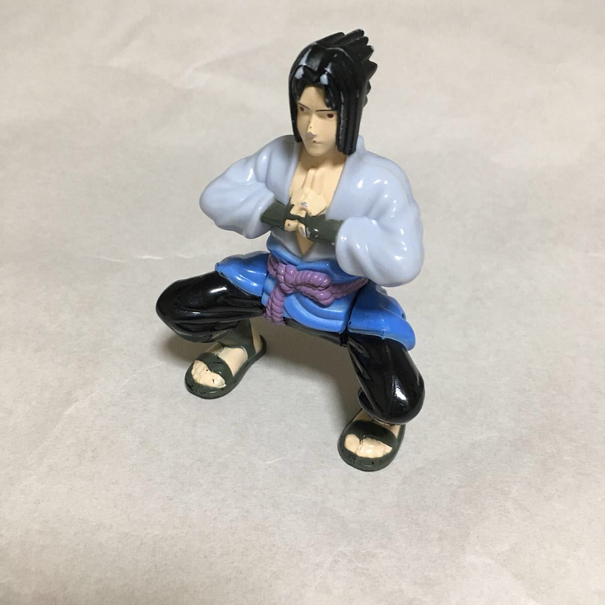 Paypayフリマ ハッピーセット おもちゃ Naruto うちはサスケ チャクラ宙返り 中古