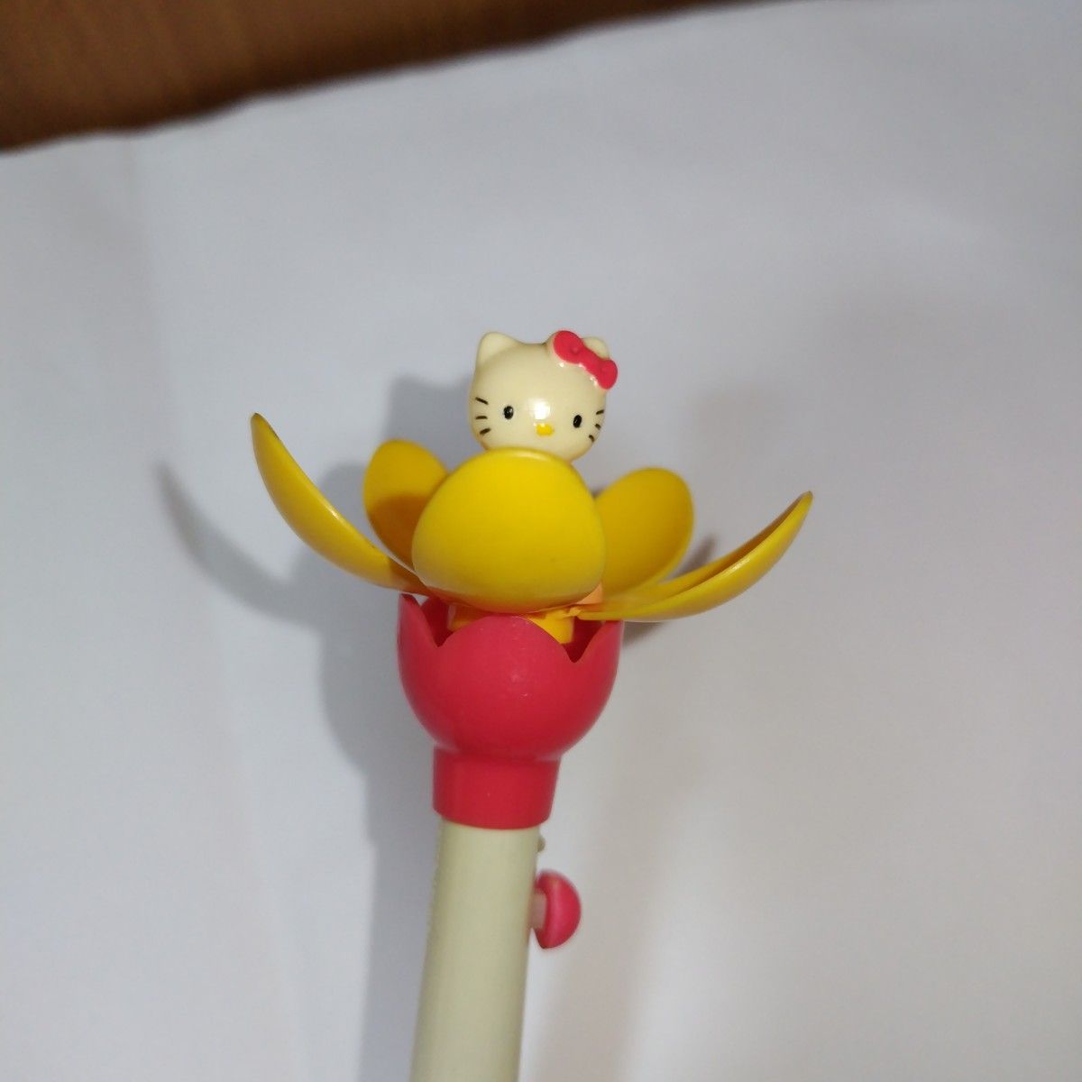 【激レア】 レトロキティ ピューロランド限定 フラワーボールペン 激レア】ハローキティフラワーボールペン 平成レトロ 廃盤