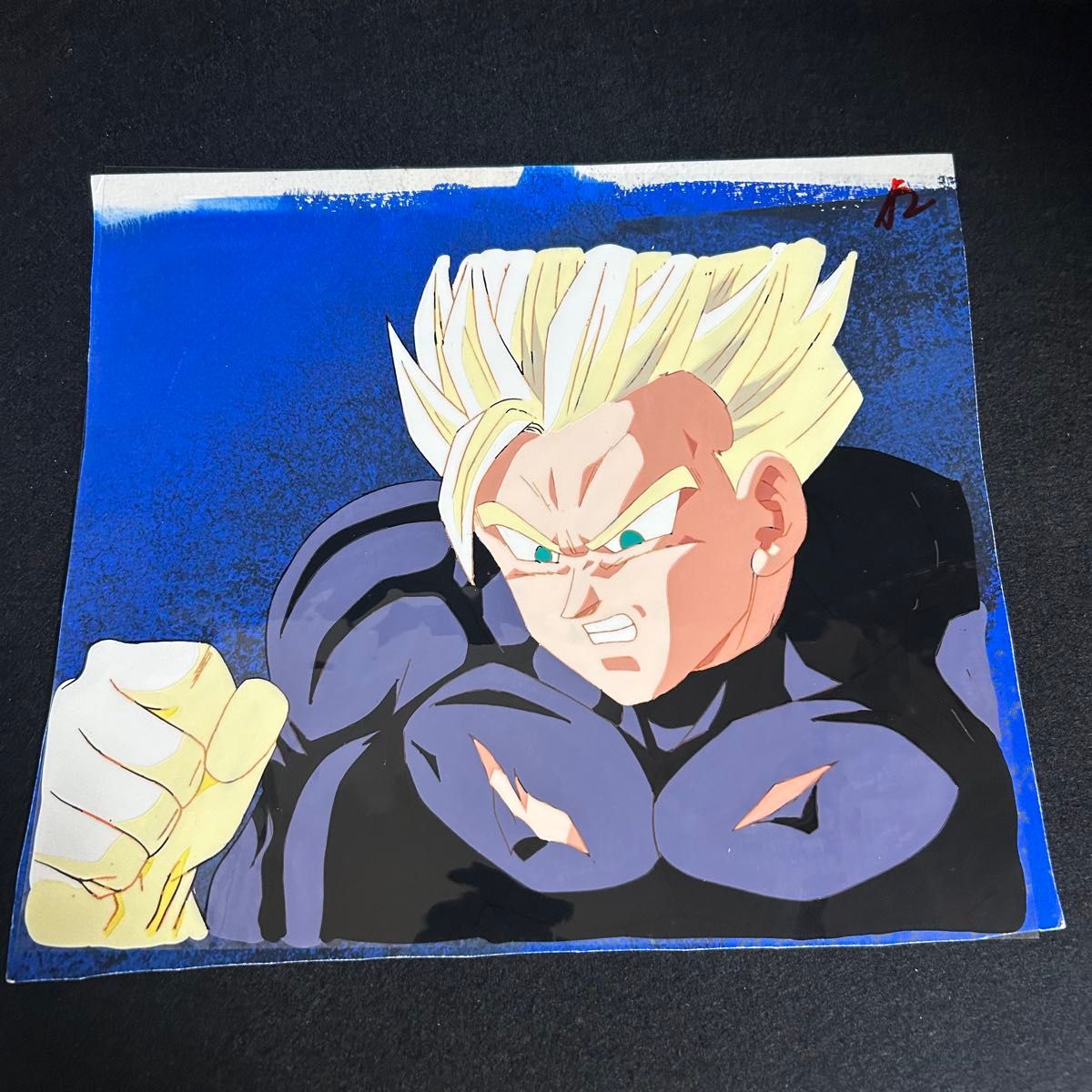 鑑定書付き ドラゴンボールZ セル画 孫悟飯 当時物 アニメ原画 一点物 背景 鑑定書付き ドラゴンボールZ セル画 孫悟飯 当時物 アニメ原画