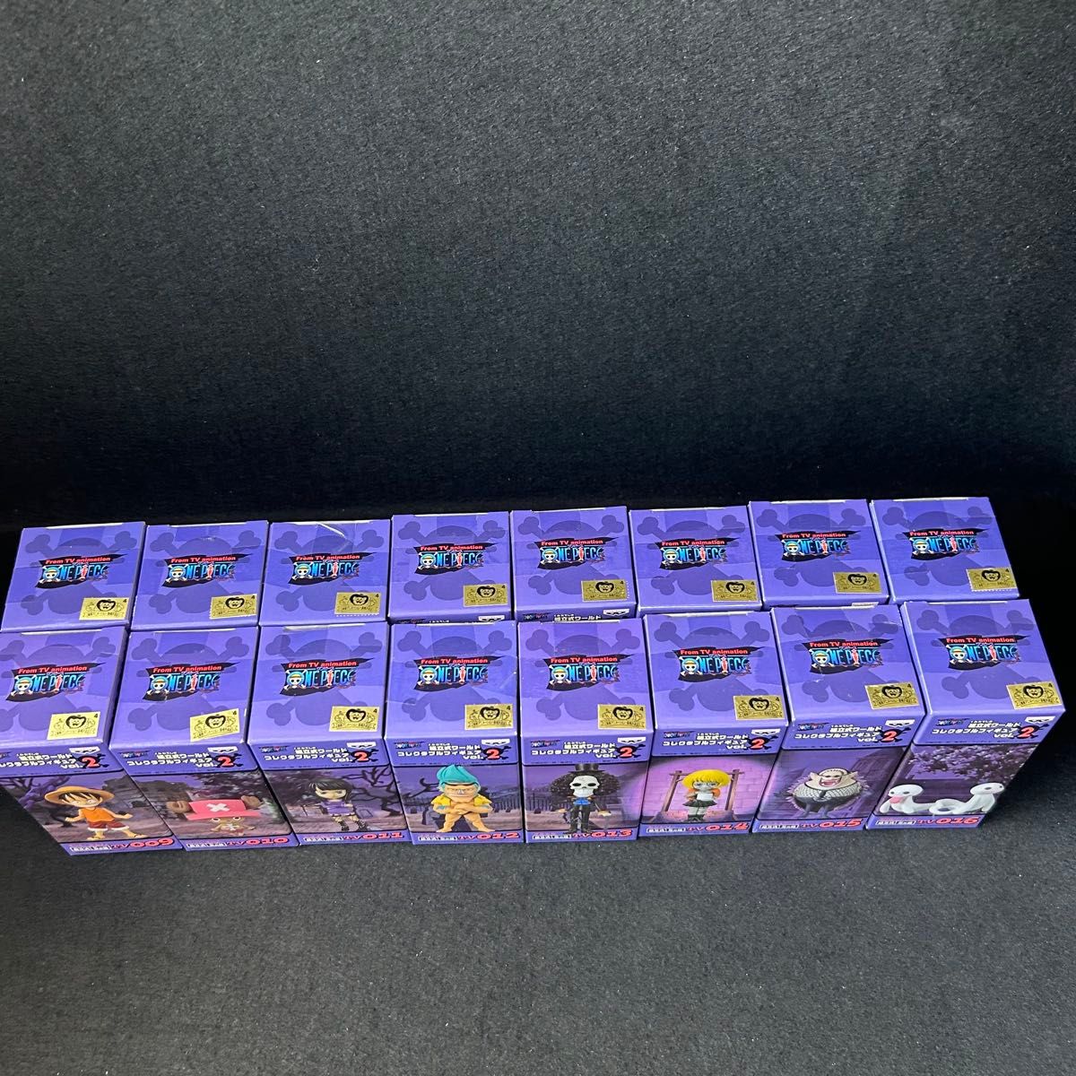 ワンピース ワーコレ スリラーバークvol.2 vol.3 16種セット 開封品 ワンピース ワーコレ スリラーバーク vol 2 vol 3 フィギュア