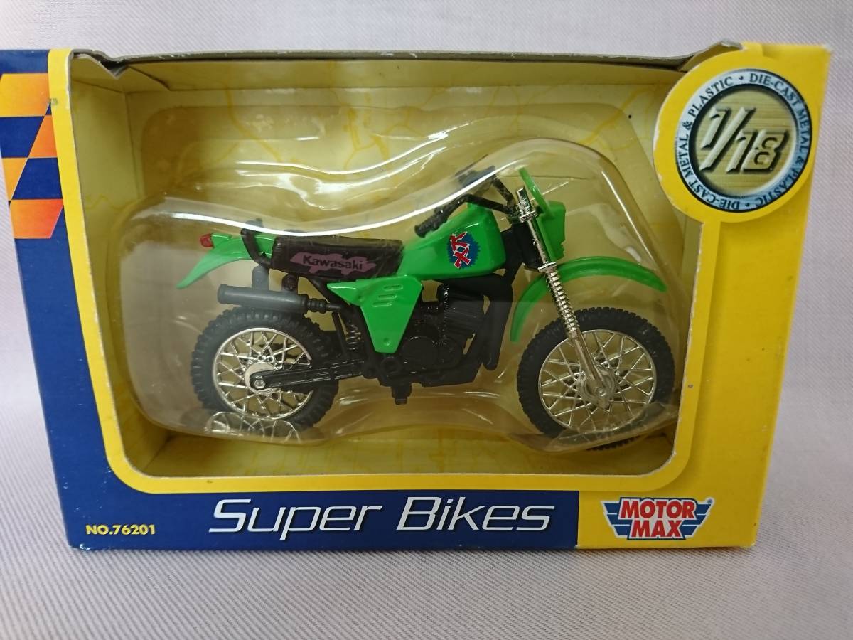 未開封 バイク Motor Max 1/18 Super Bikes Honda Magna Valkyrie Kawasaki Vulcan unopened boxes　NO.76201 ＫＸ ⑧_画像1