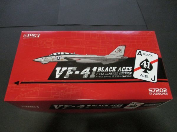 ★☆GWH 1/72　F-14A　トムキャット　VF-41　ブラックエイセス　限定版　グレートウォールホビー☆★