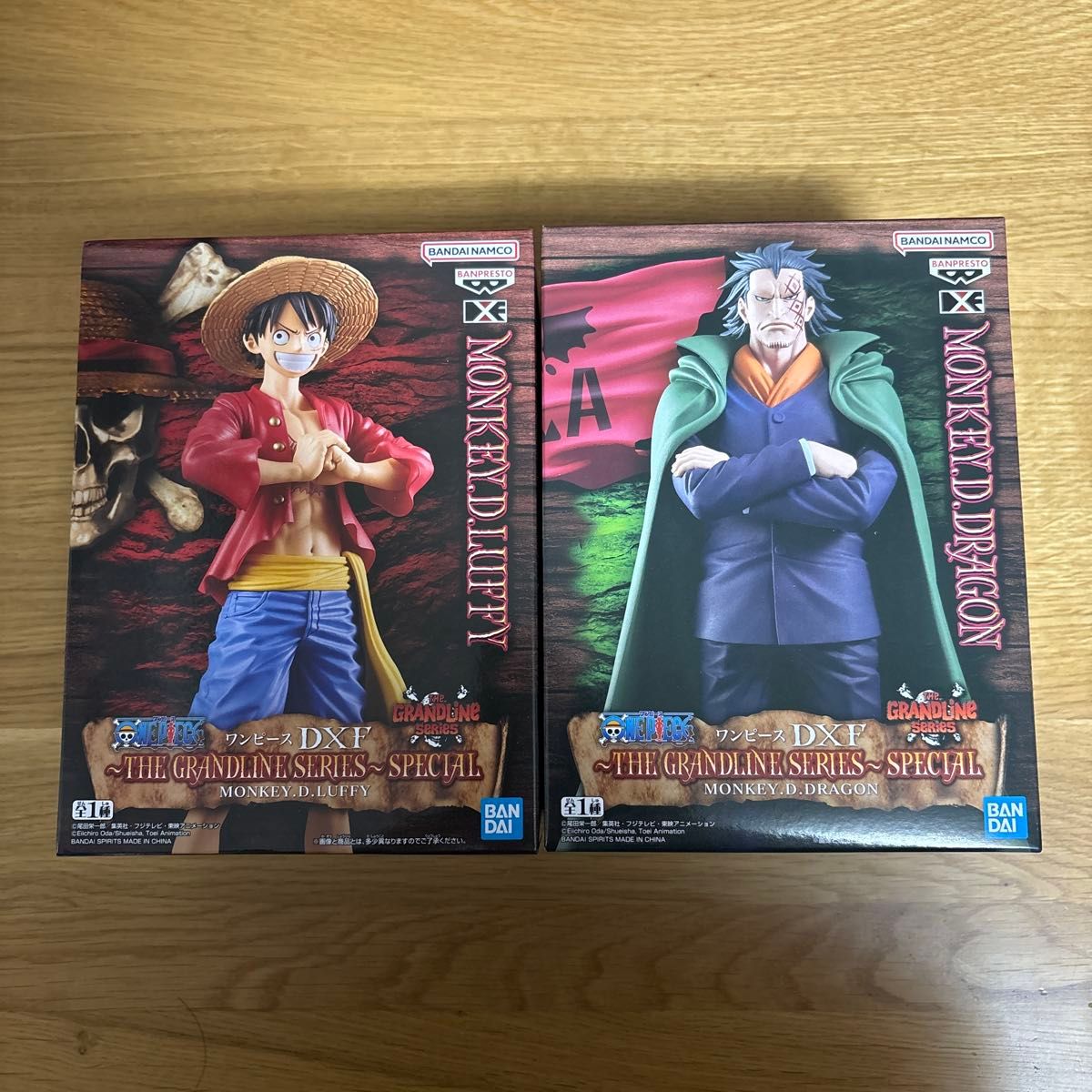 ワンピース GRANDLINE SERIESルフィ ドラゴン 各10個 ワンピース GRANDLINE SERIESルフィ ドラゴン 各10個 ワンピース